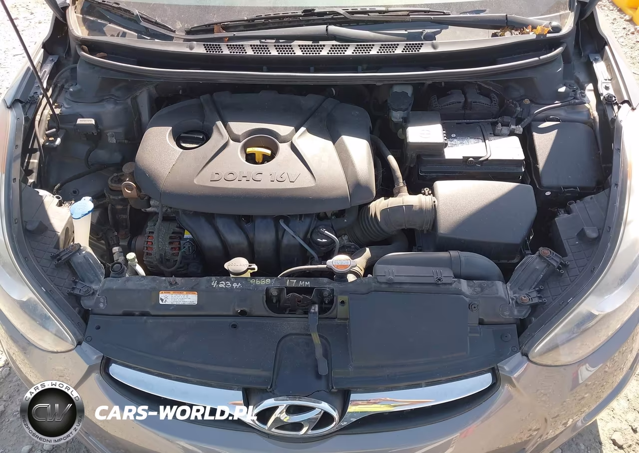 2012 Hyundai Elantra Gls VIN:5NPDH4AE0CH107228 - 10