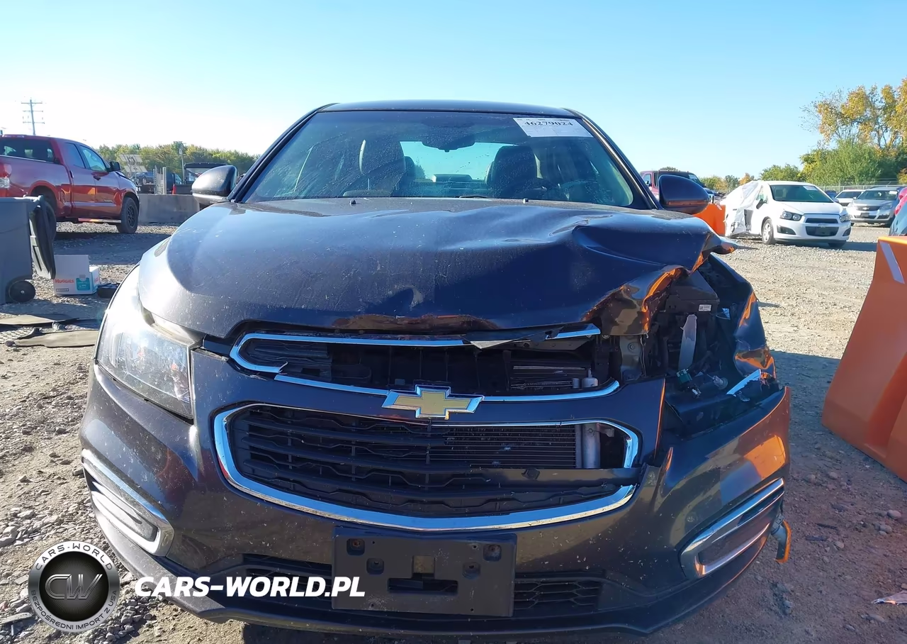 2015 Chevrolet Cruze 2Lt Auto VIN:1G1PE5SBXF7244744 - 12