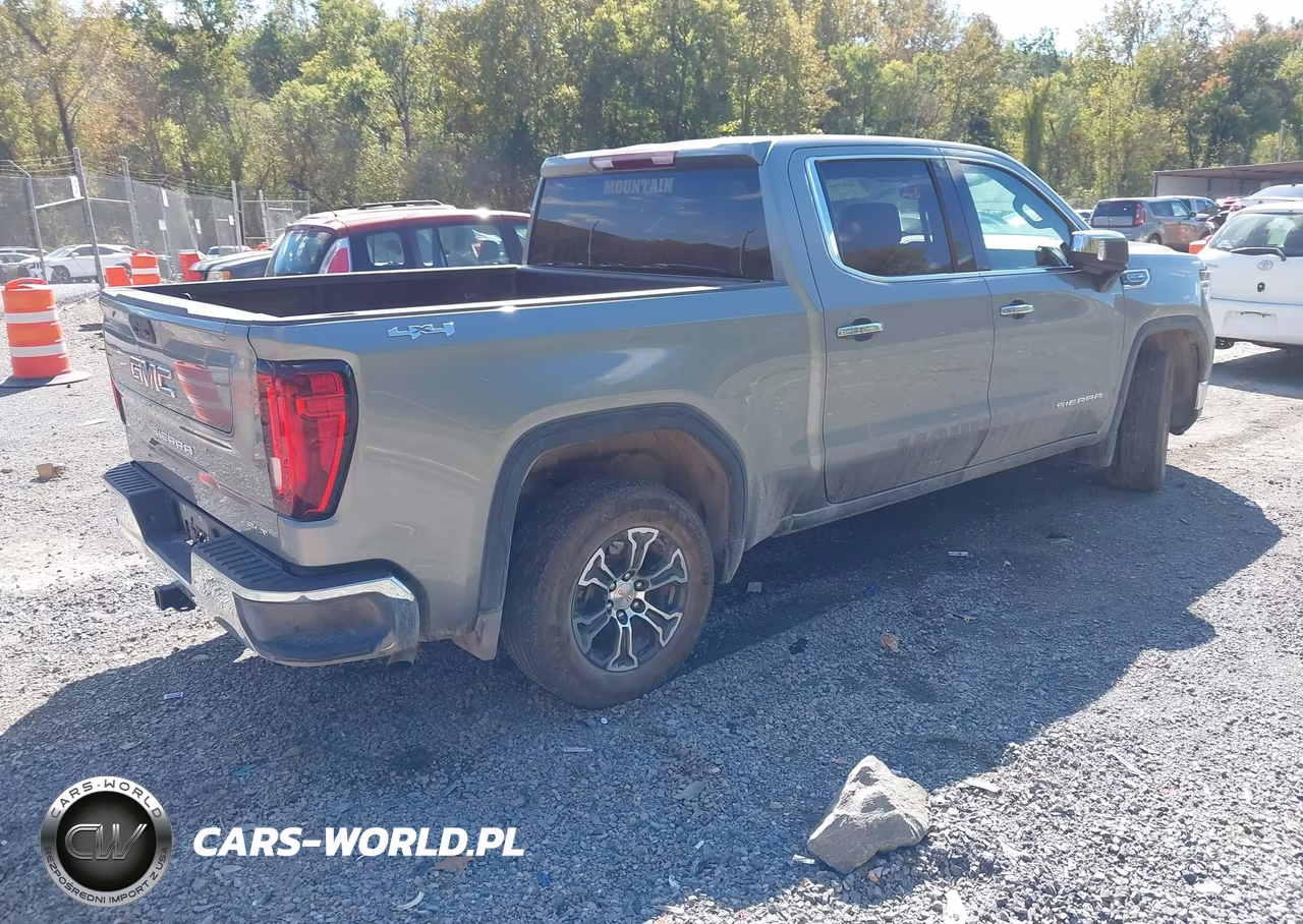 2025 GMC Sierra 1500 4Wd Short Box Slt VIN:1GTUUDED6SZ317529 - 4