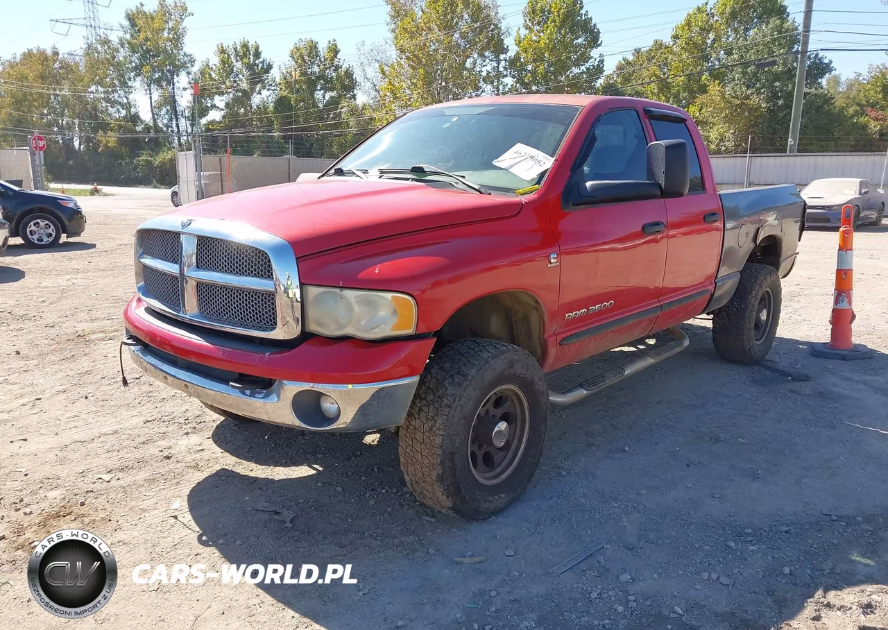 2005 Dodge Ram 2500 Slt-Laramie VIN:3D7KS28C75G781055 - 2