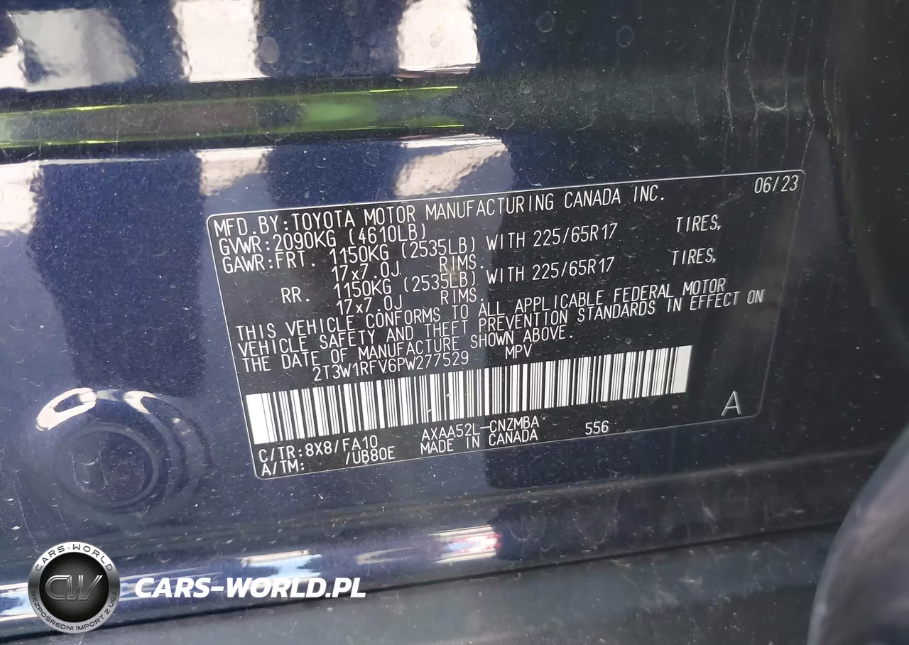2023 Toyota Rav4 Xle VIN:2T3W1RFV6PW277529 - 9