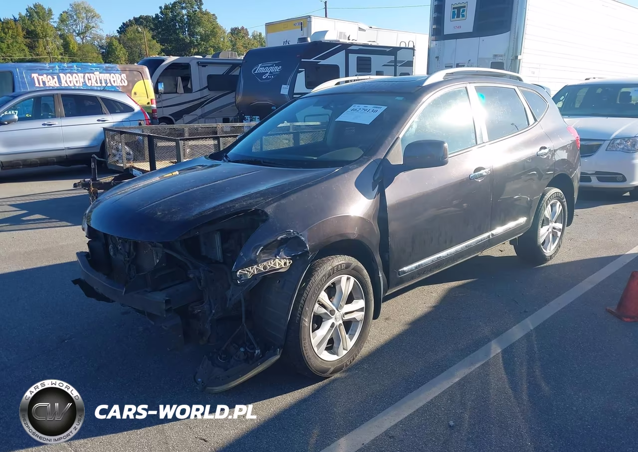 2012 Nissan Rogue Sv VIN:JN8AS5MV9CW393259 - 2