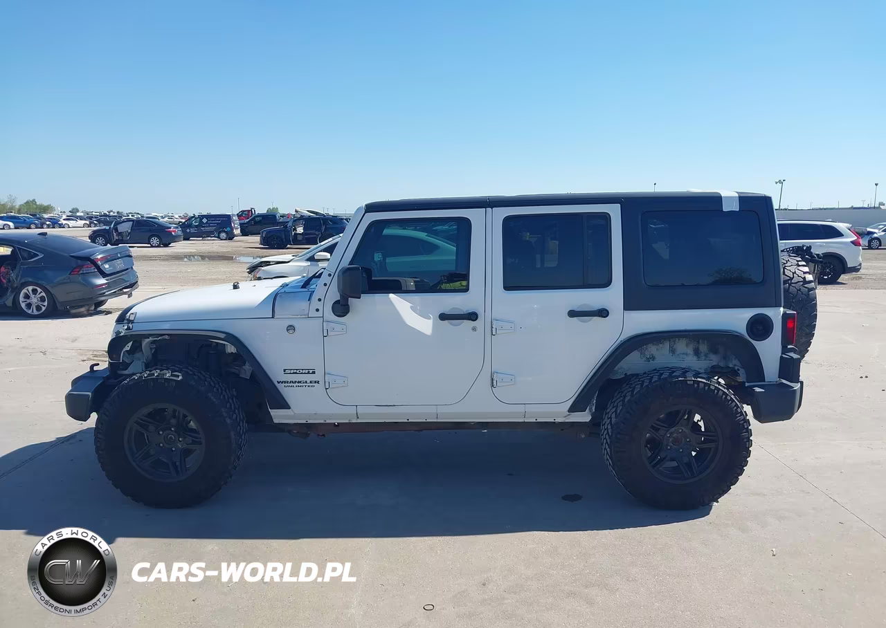 2017 Jeep Wrangler Unlimited Sport 4X4 VIN:1C4BJWDG6HL730117 - 14