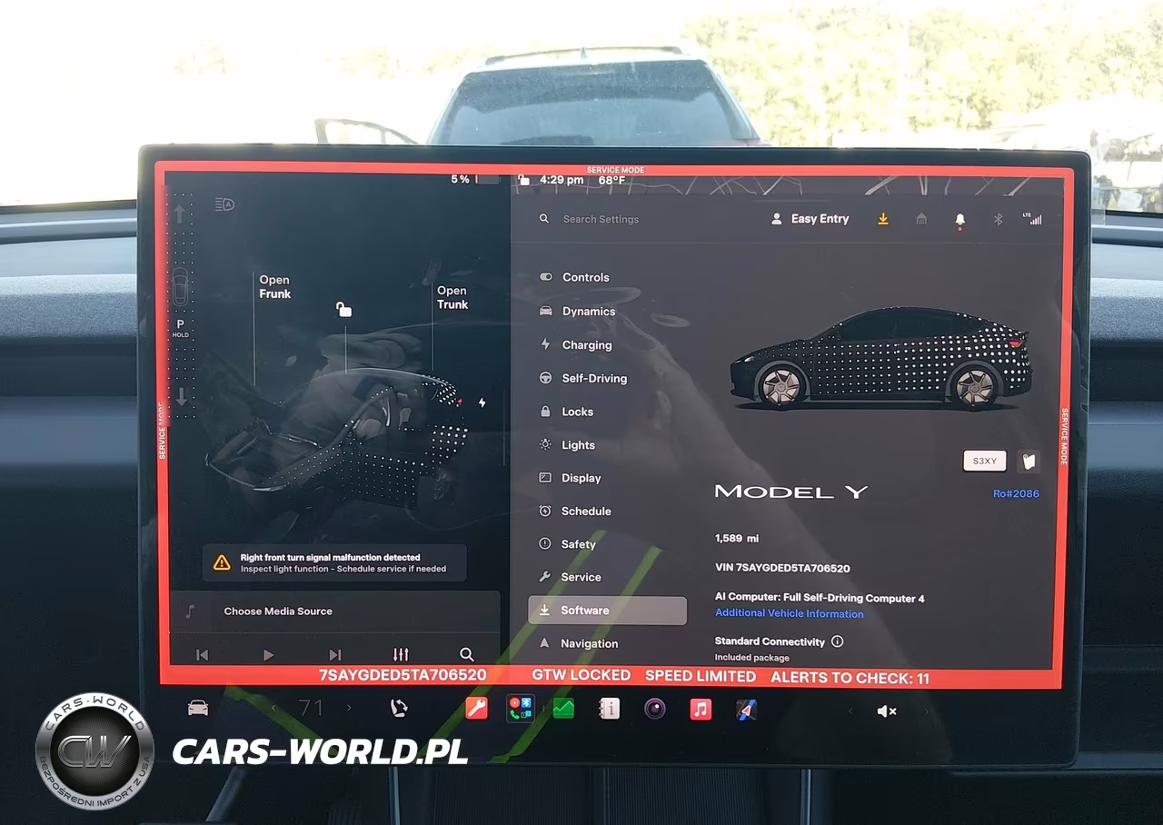 2026 Tesla Model Y Premium Rear-Wheel Drive-Rear-Wheel Drive VIN:7SAYGDED5TA706520 - 7