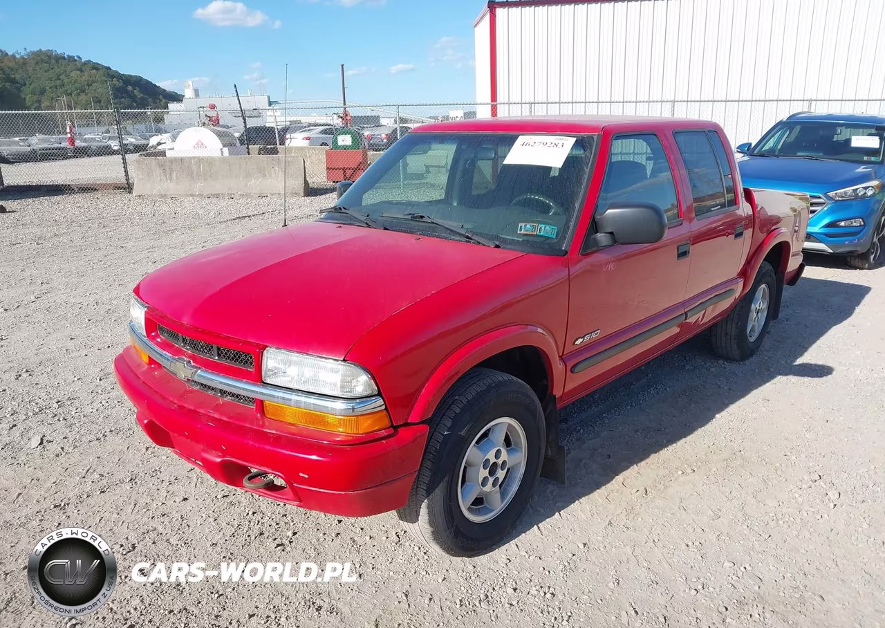 2003 Chevrolet S-10 Ls VIN:1GCDT13X33K170949 - 2
