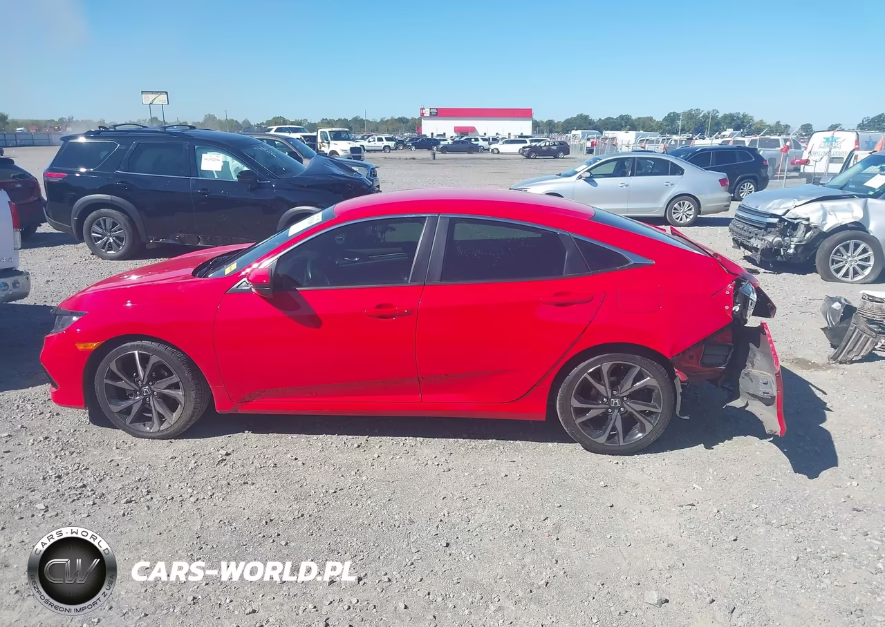 2020 Honda Civic Sport VIN:2HGFC2F88LH506963 - 14