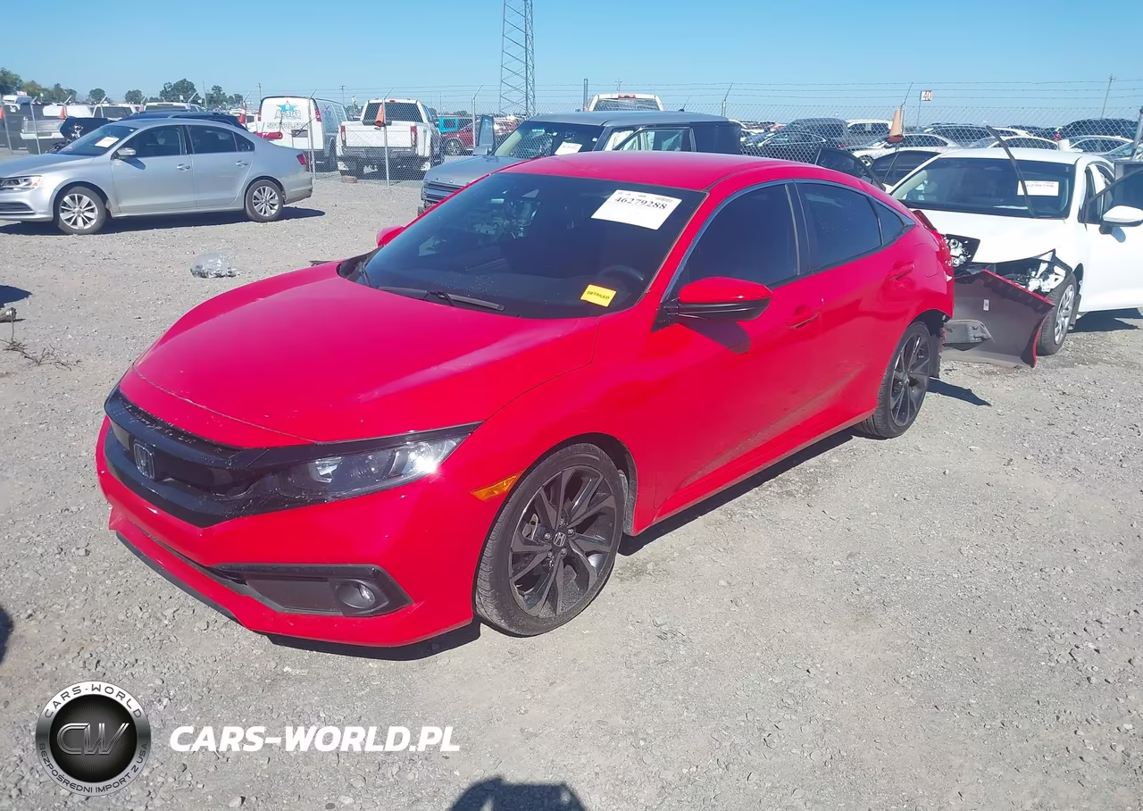 2020 Honda Civic Sport VIN:2HGFC2F88LH506963 - 2