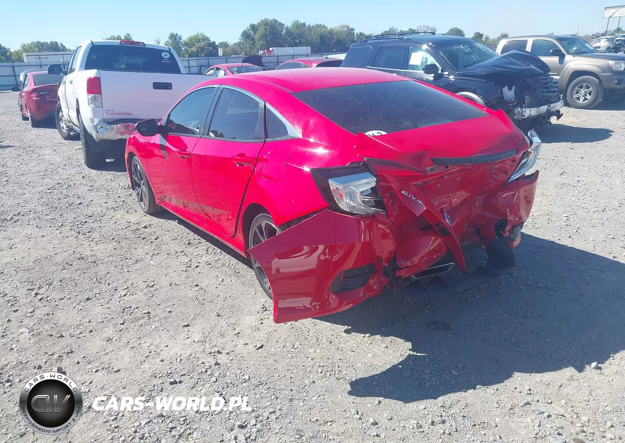 2020 Honda Civic Sport VIN:2HGFC2F88LH506963 - 3