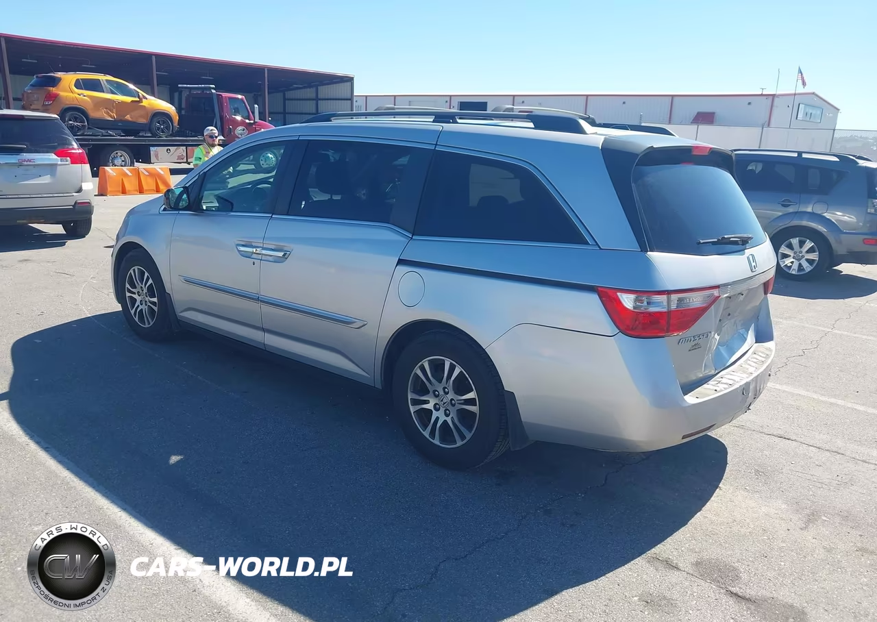 2011 Honda Odyssey Ex-L VIN:5FNRL5H68BB009084 - 3