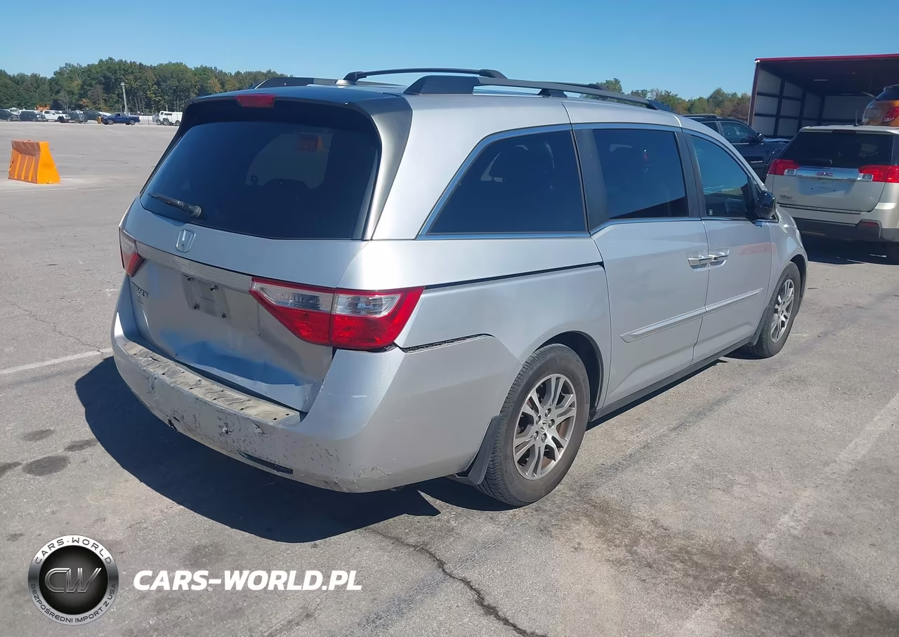 2011 Honda Odyssey Ex-L VIN:5FNRL5H68BB009084 - 4