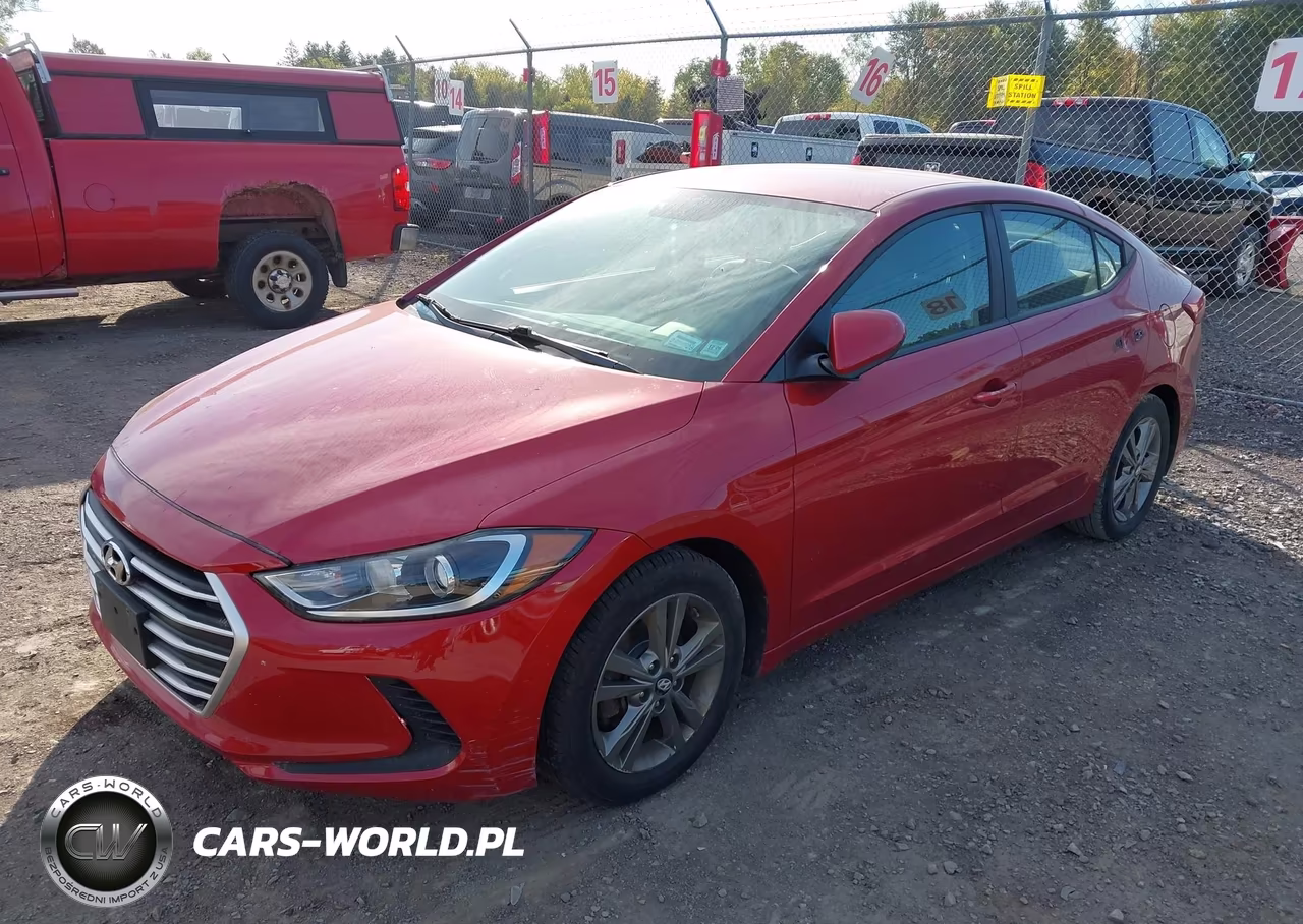 2017 Hyundai Elantra Se VIN:5NPD84LF4HH184987 - 2