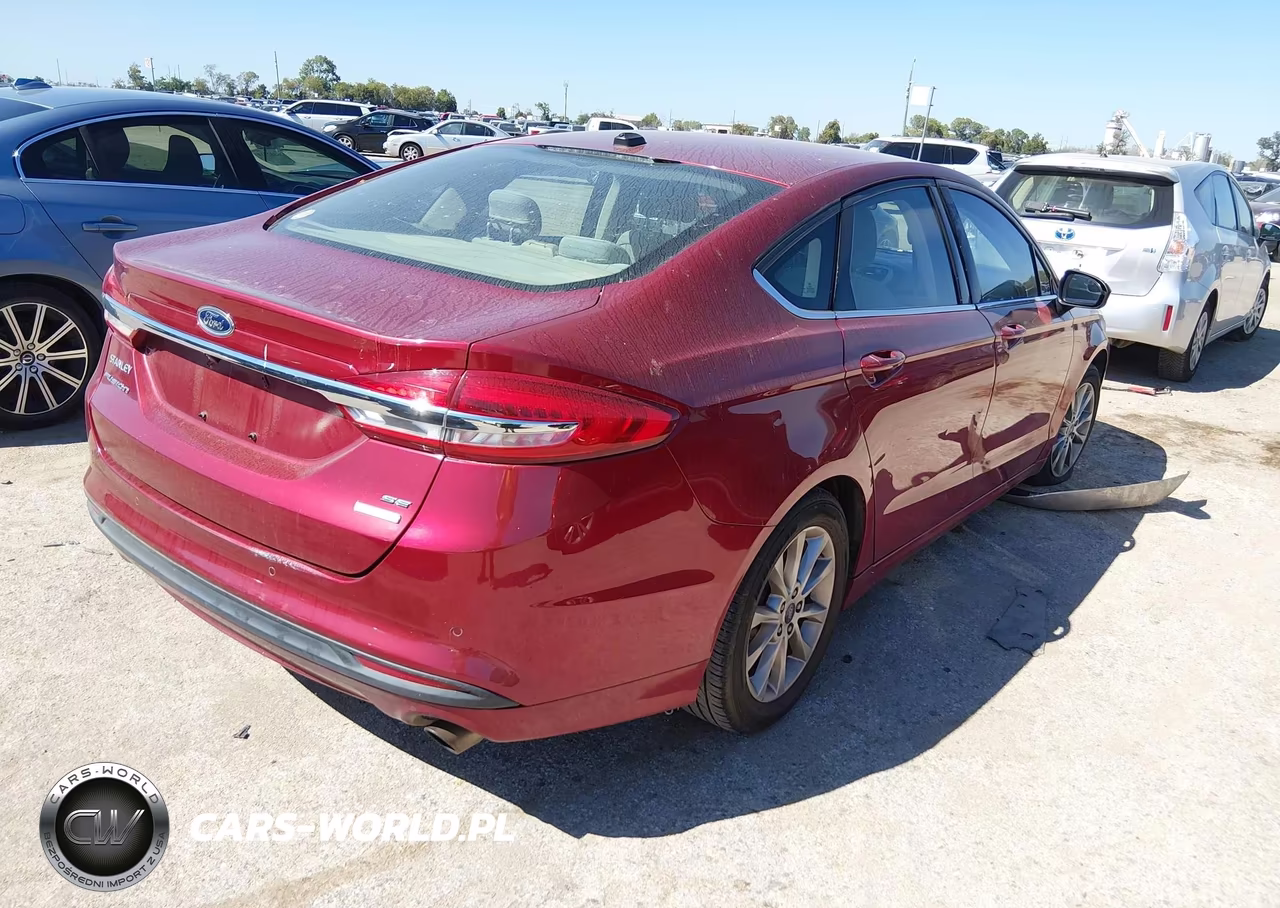 2017 Ford Fusion Se VIN:3FA6P0HD2HR252248 - 4