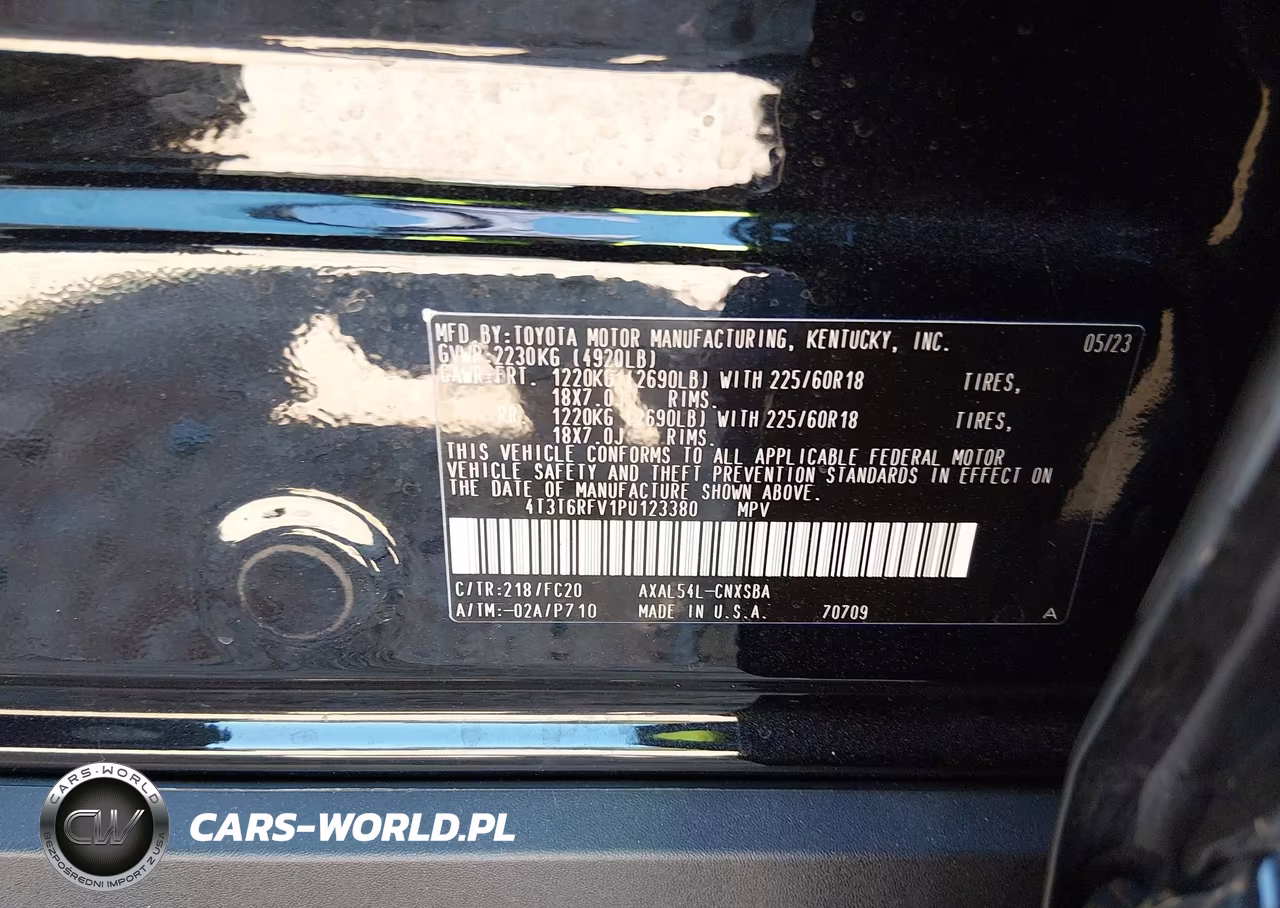 2023 Toyota Rav4 Hybrid Se VIN:4T3T6RFV1PU123380 - 9
