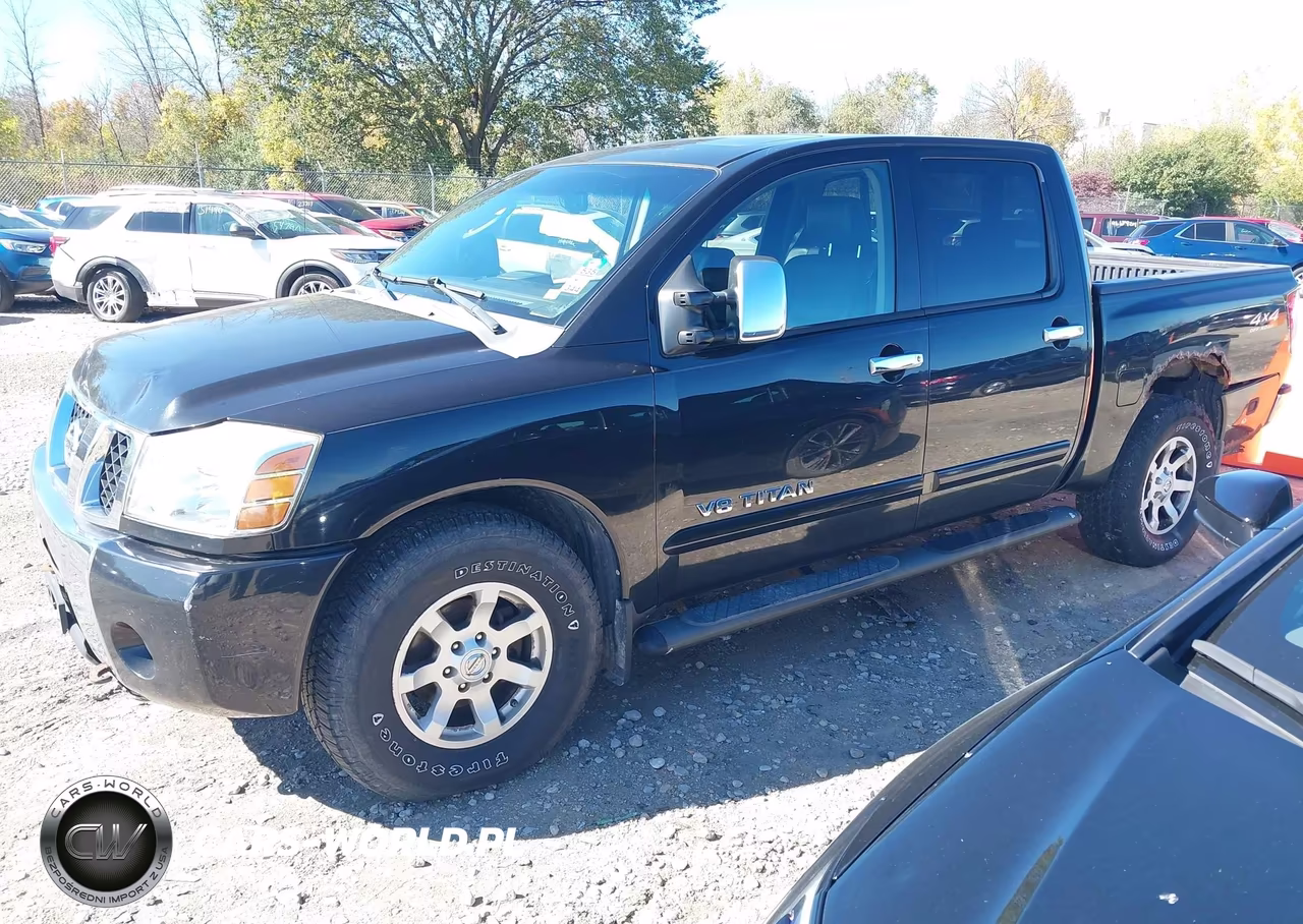 2007 Nissan Titan Le VIN:1N6AA07B37N235687 - 2