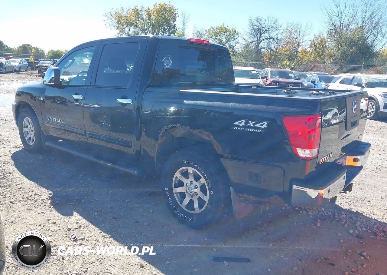 2007 Nissan Titan Le VIN:1N6AA07B37N235687 - 3
