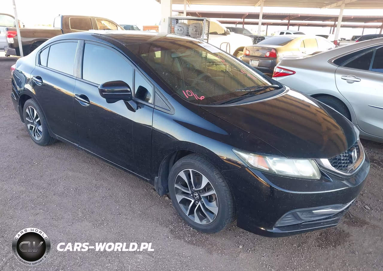 2015 Honda Civic Ex VIN:19XFB2F84FE007630 - 1