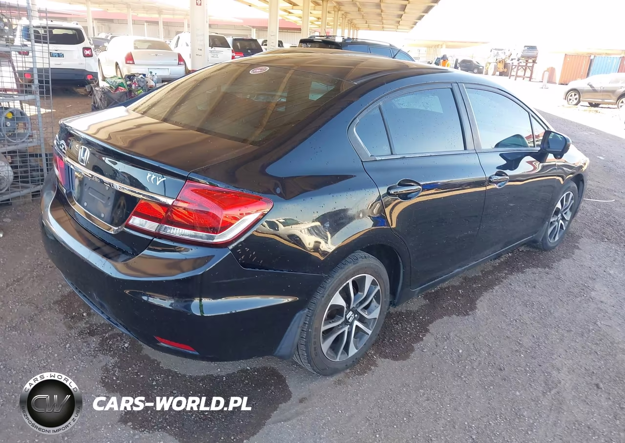 2015 Honda Civic Ex VIN:19XFB2F84FE007630 - 4