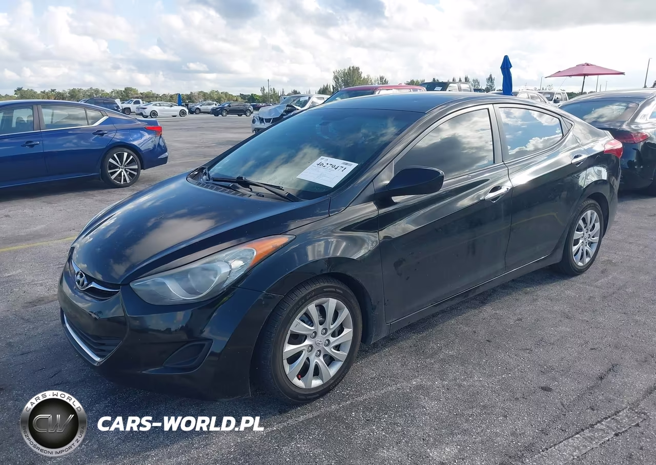 2013 Hyundai Elantra Gls VIN:5NPDH4AE8DH167288 - 2