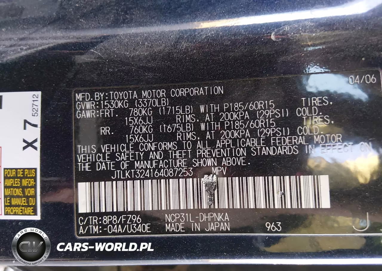 2006 Scion Xb VIN:JTLKT324164087253 - 9