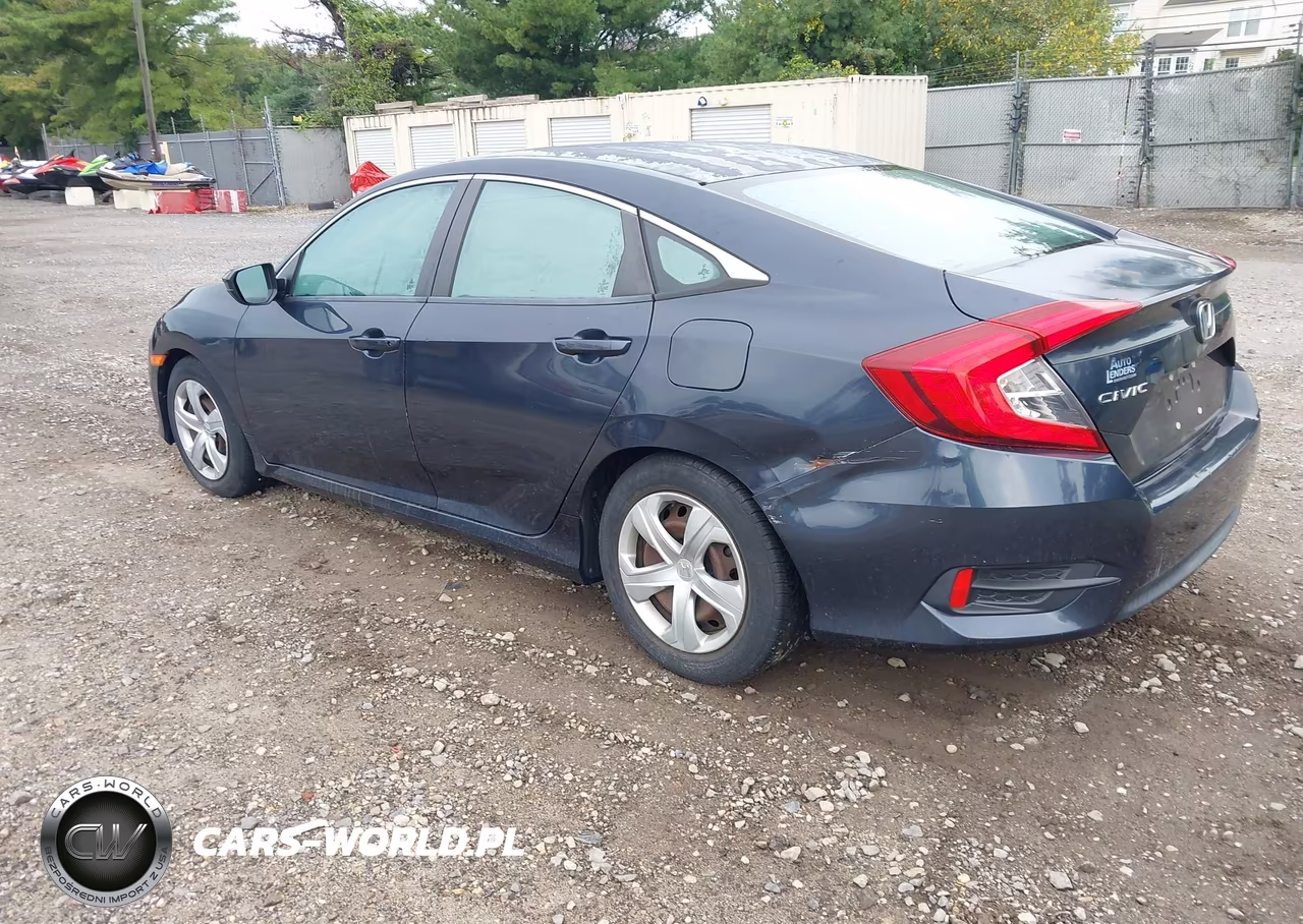 2018 Honda Civic Lx VIN:2HGFC2F54JH544001 - 3
