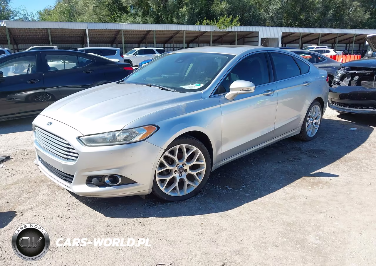 2014 Ford Fusion Titanium VIN:3FA6P0D94ER105331 - 2