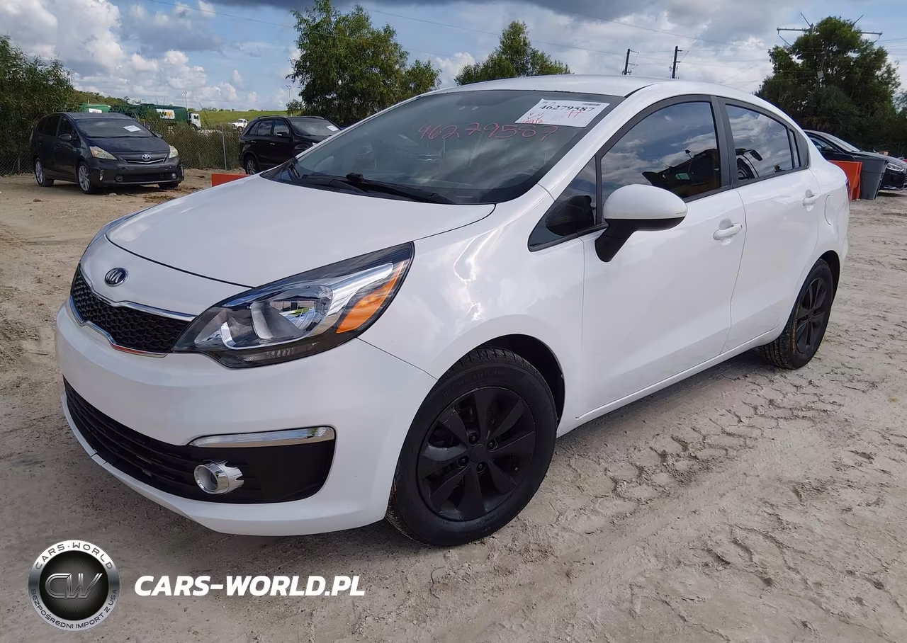 2016 Kia Rio Ex VIN:KNADN4A31G6633985 - 2