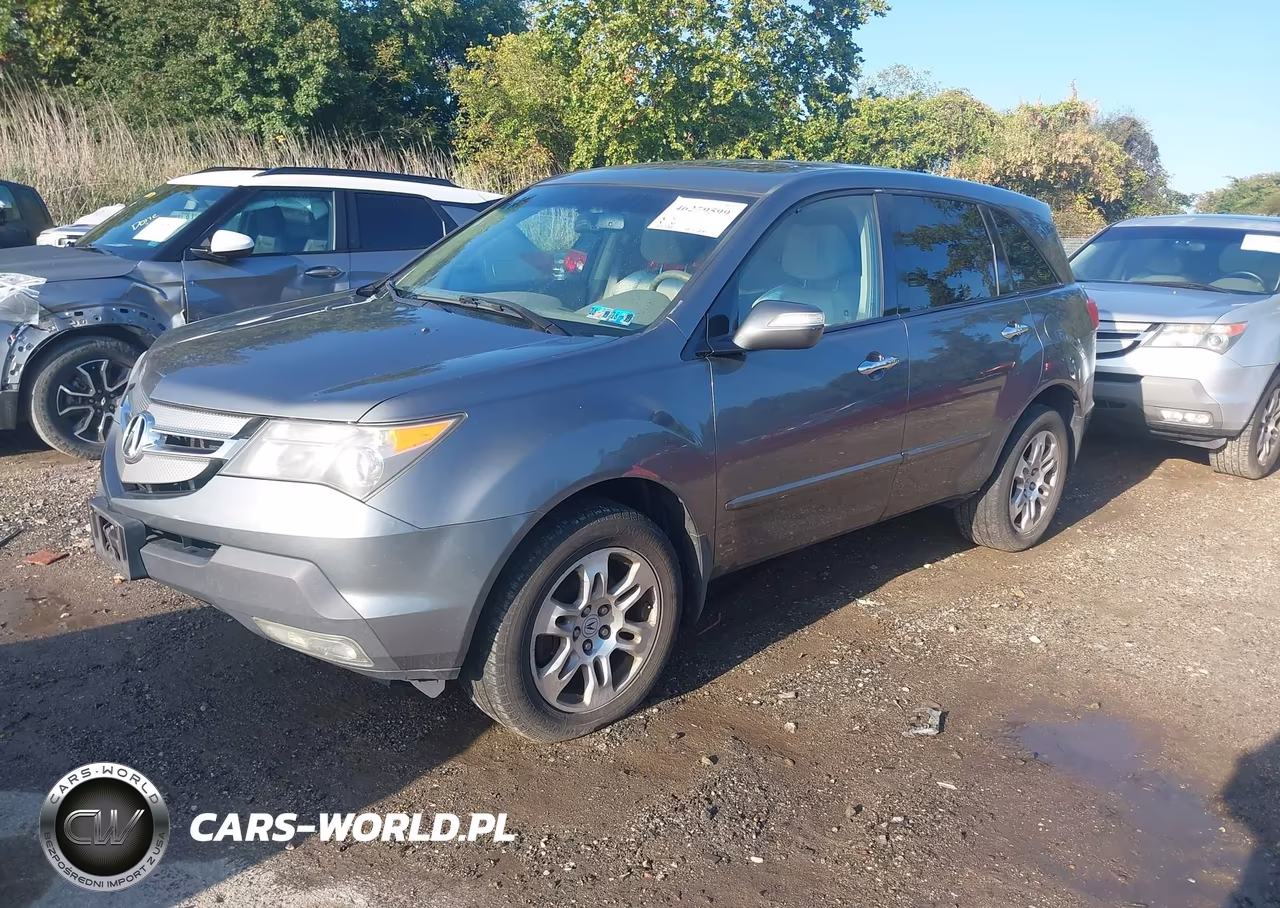 2008 Acura Mdx VIN:2HNYD28278H548751 - 2
