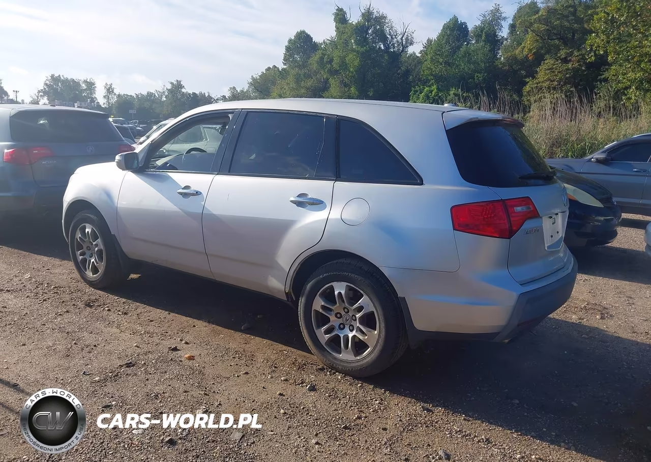 2007 Acura Mdx Technology Package VIN:2HNYD28467H549261 - 3