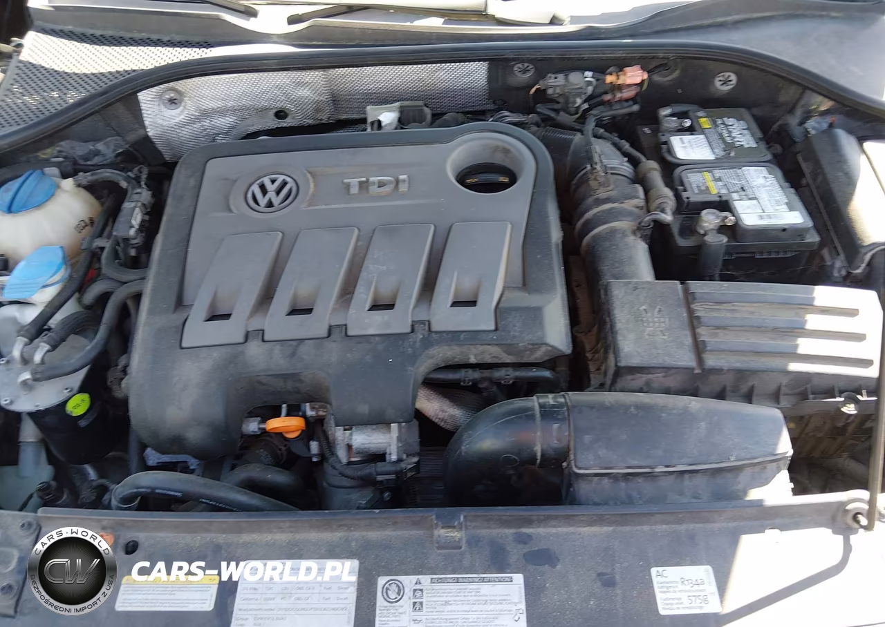 2012 Volkswagen Passat 2.0L Tdi Sel Premium VIN:1VWCN7A39CC001695 - 10