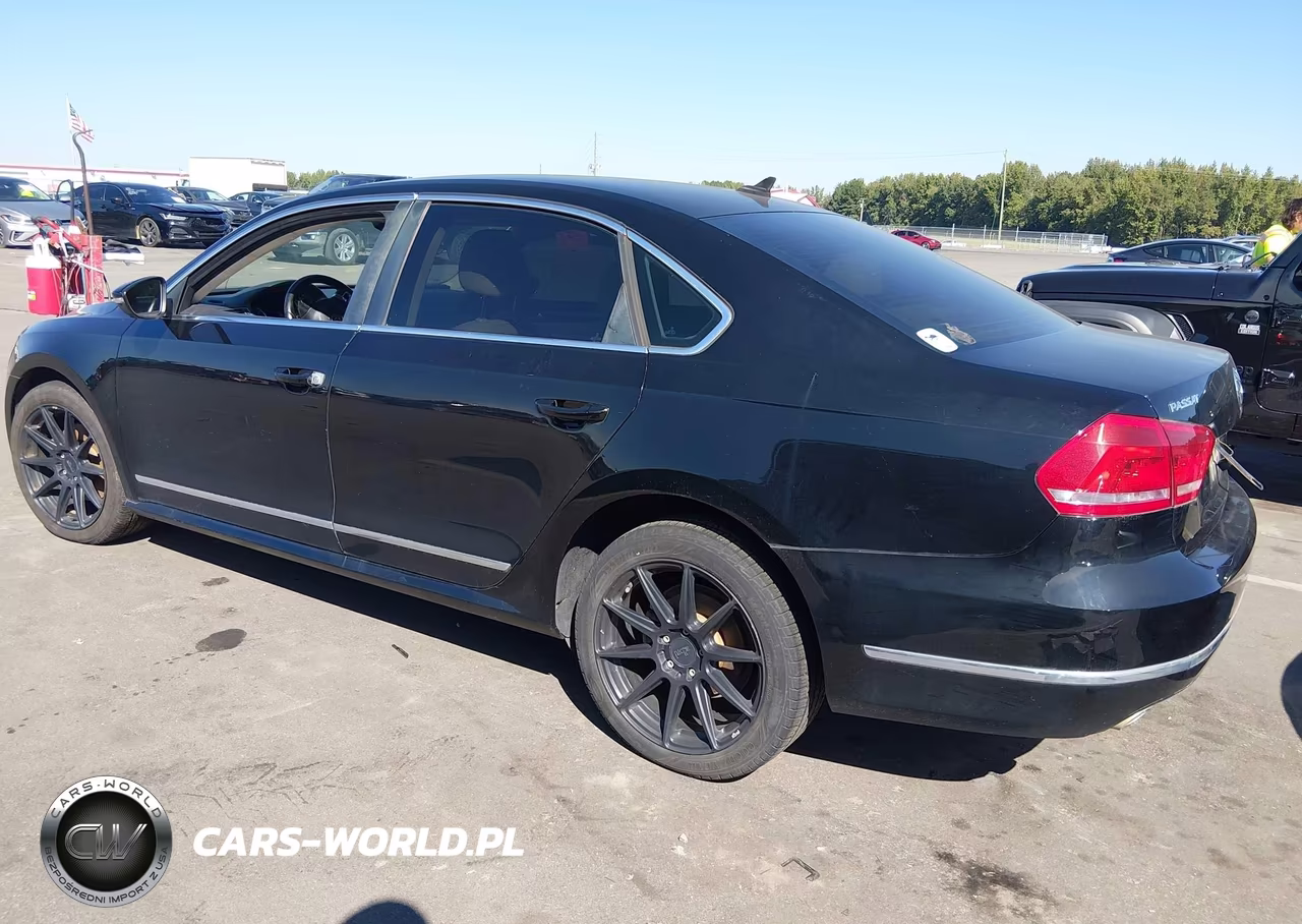 2012 Volkswagen Passat 2.0L Tdi Sel Premium VIN:1VWCN7A39CC001695 - 3