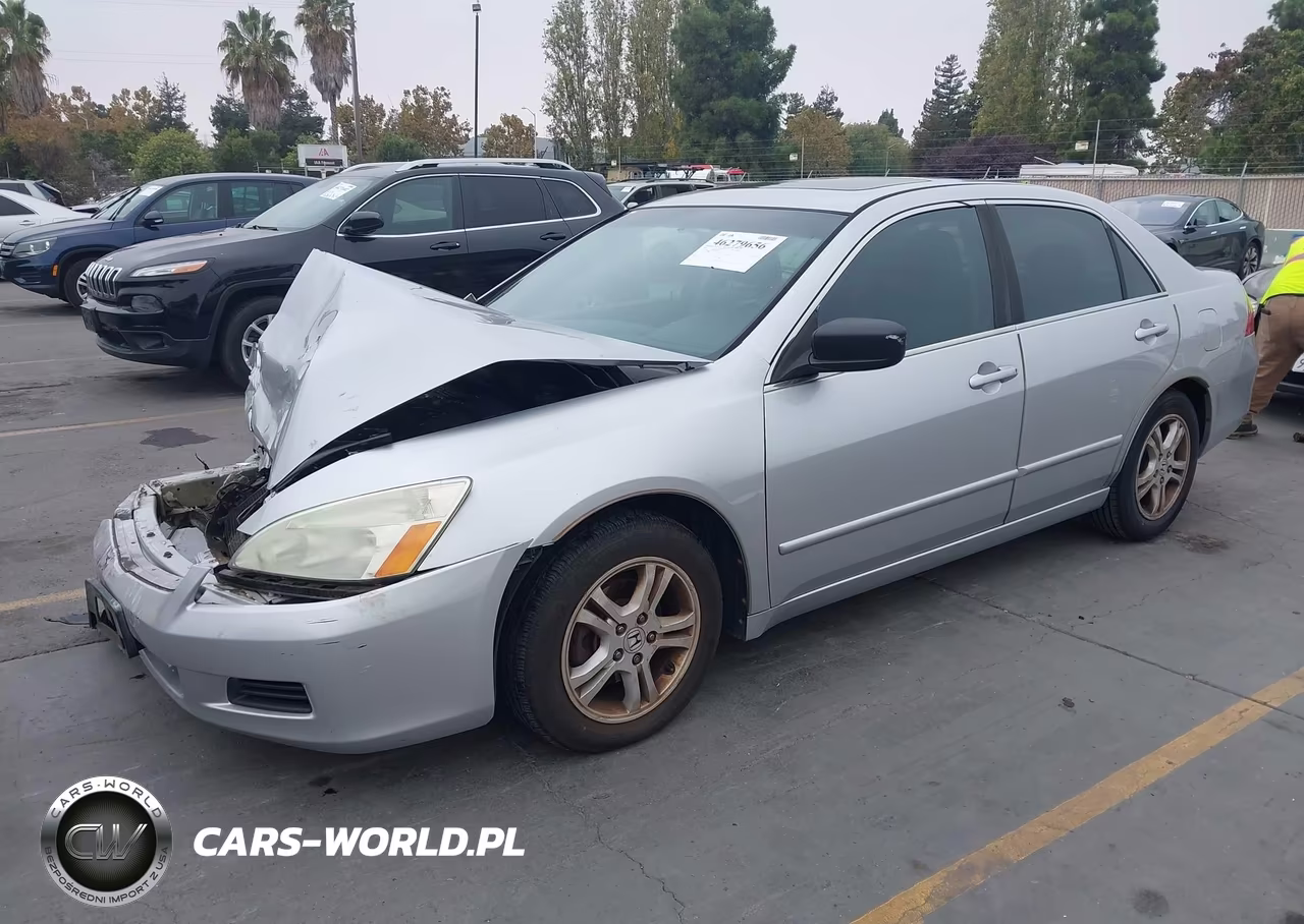 2007 Honda Accord 2.4 Ex VIN:1HGCM56897A157821 - 2