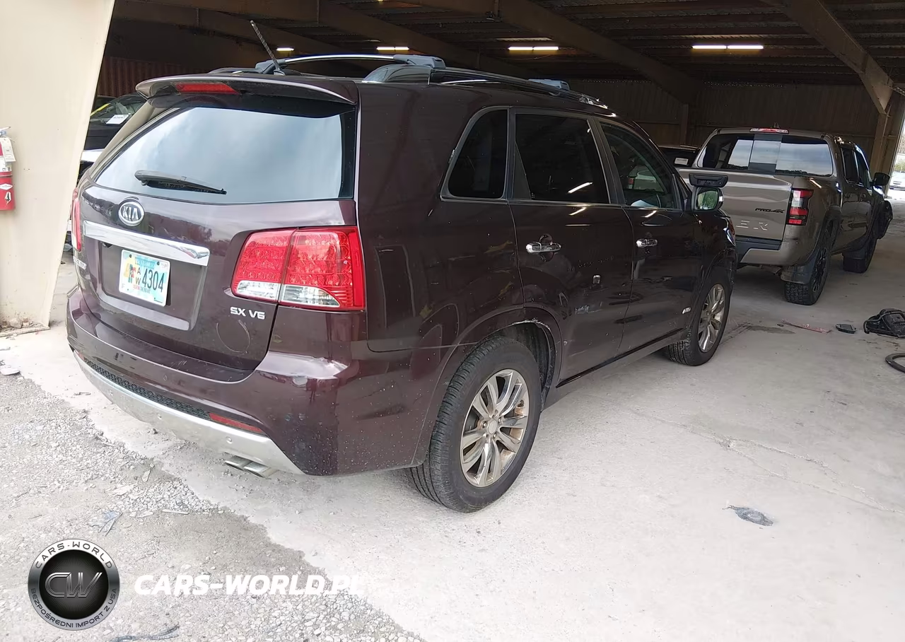 2013 Kia Sorento Sx V6 VIN:5XYKWDA29DG377487 - 4