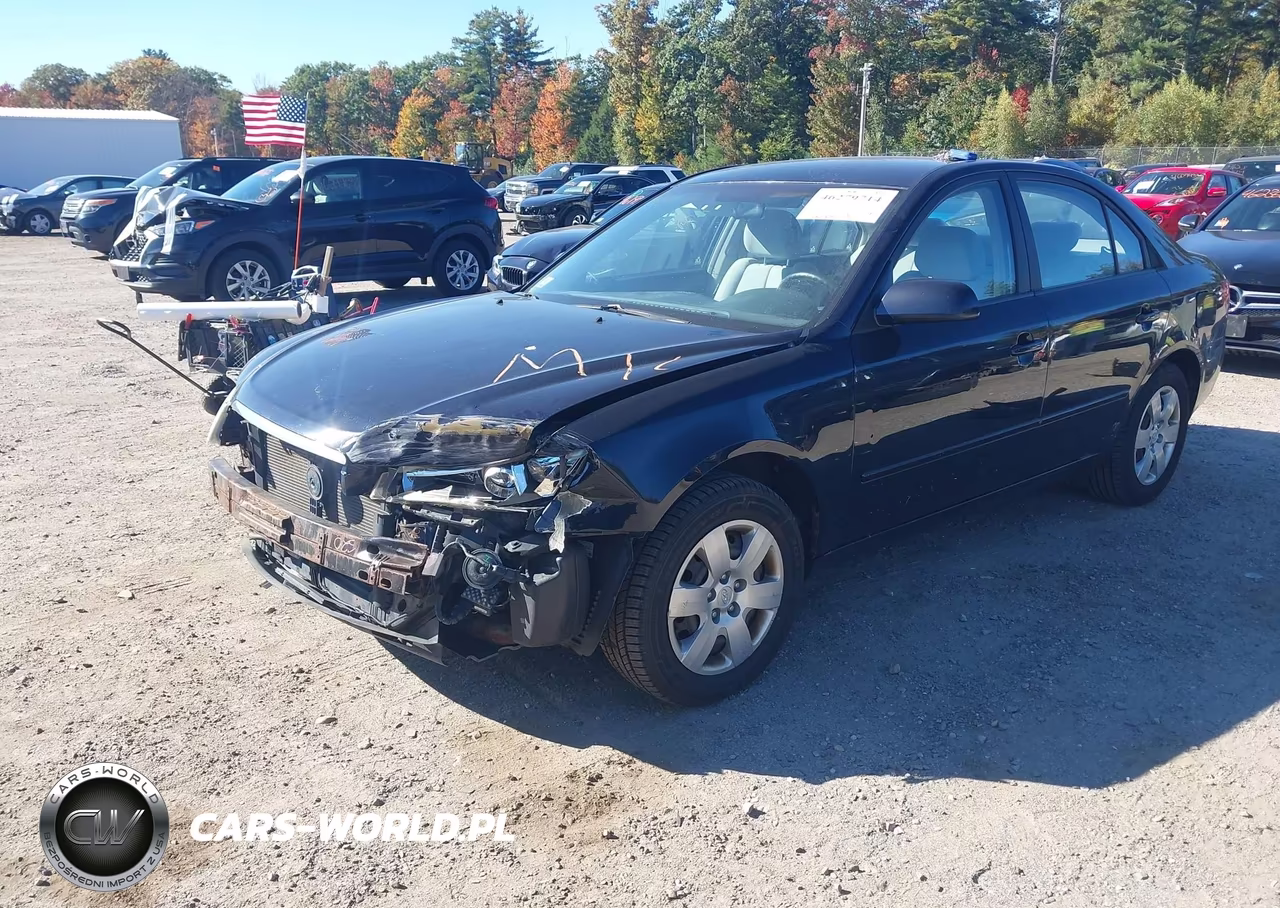 2008 Hyundai Sonata Gls VIN:5NPET46C28H304452 - 2