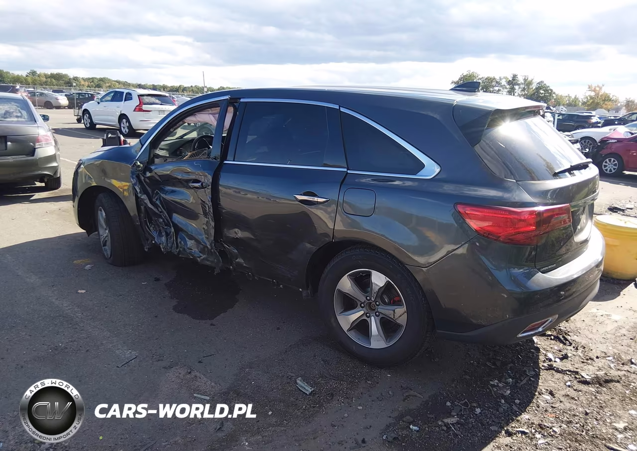 2014 Acura Mdx VIN:5FRYD4H26EB003920 - 3