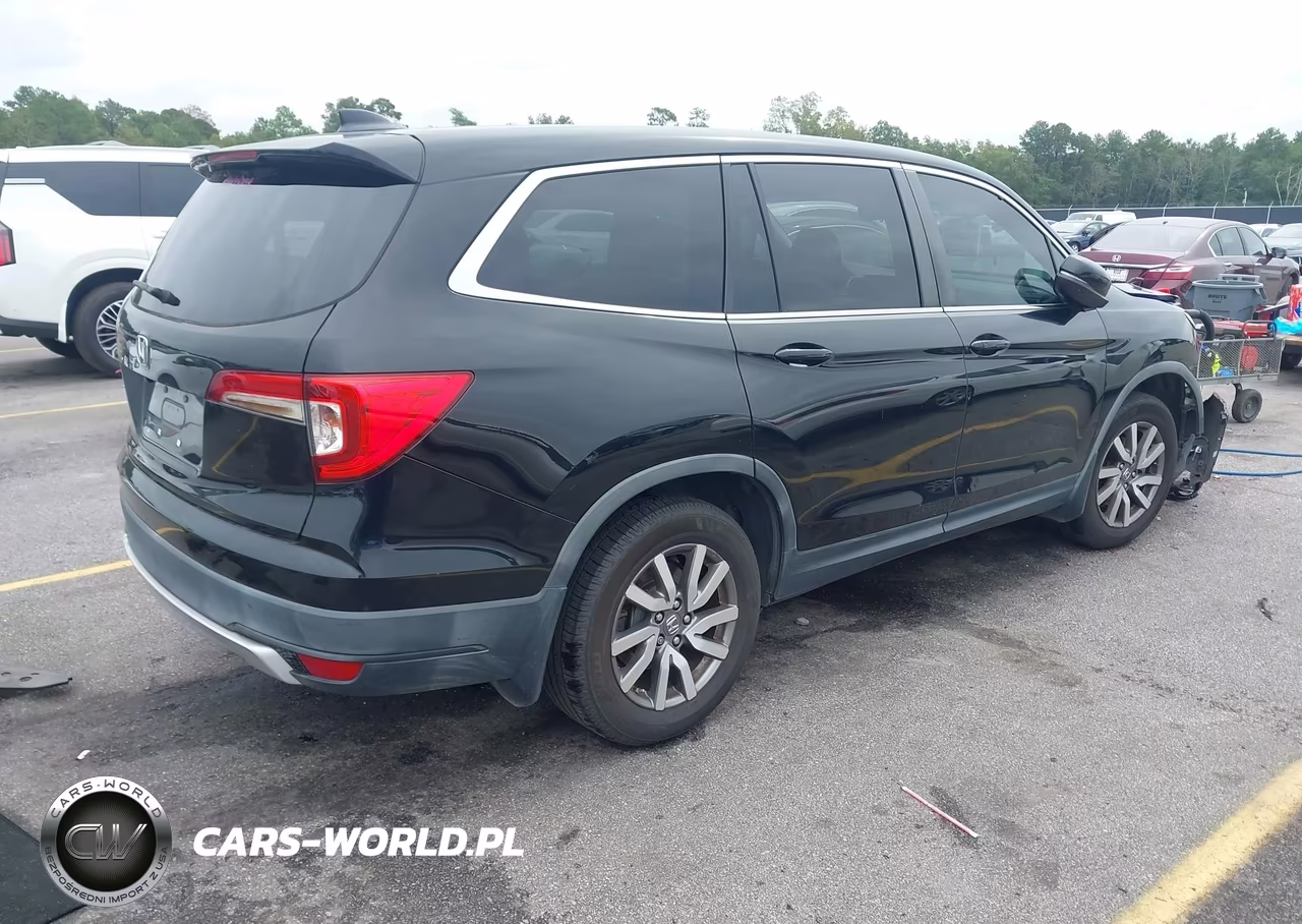 2019 Honda Pilot Ex-L VIN:5FNYF5H59KB036448 - 4