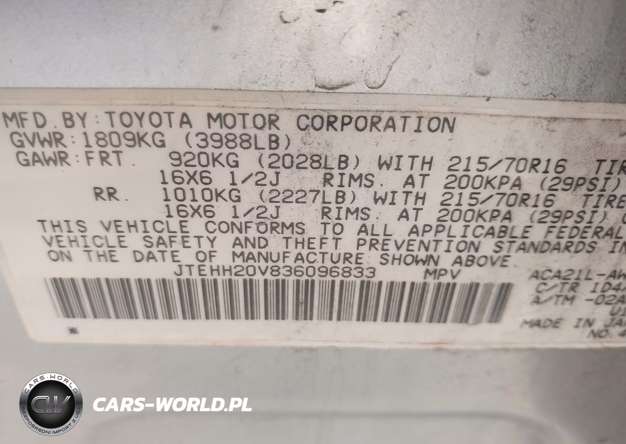 2003 Toyota Rav4 VIN:JTEHH20V836096833 - 9
