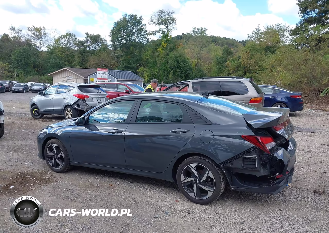 2023 Hyundai Elantra Sel VIN:KMHLS4AG8PU567954 - 14