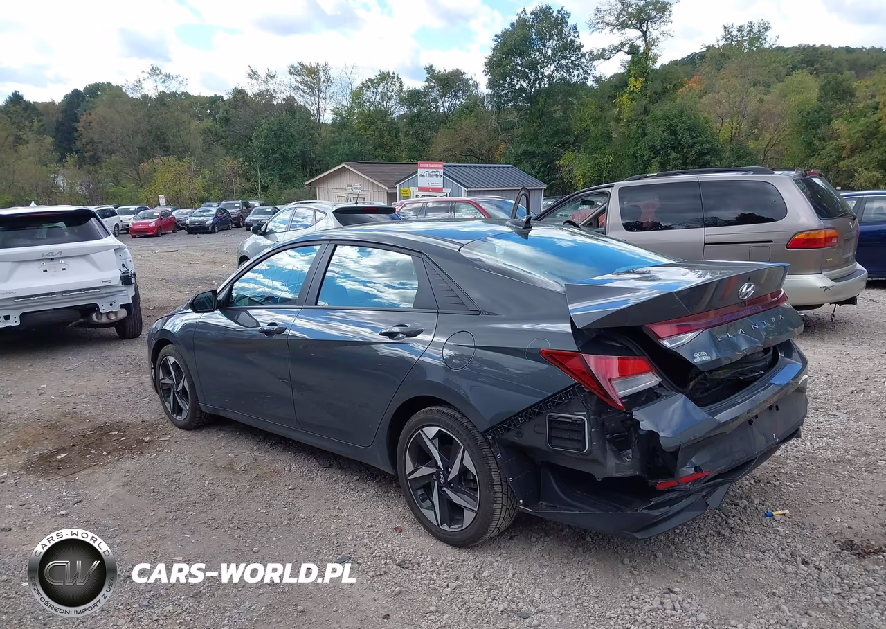 2023 Hyundai Elantra Sel VIN:KMHLS4AG8PU567954 - 3