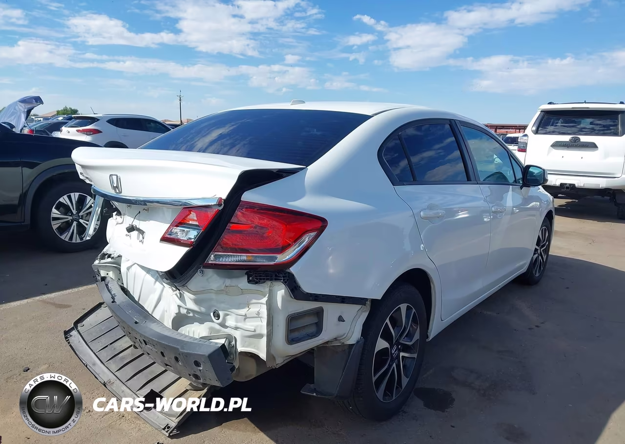 2013 Honda Civic Ex-L VIN:19XFB2F99DE082703 - 4