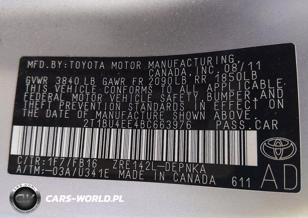 2011 Toyota Corolla Le VIN:2T1BU4EE4BC663976 - 9