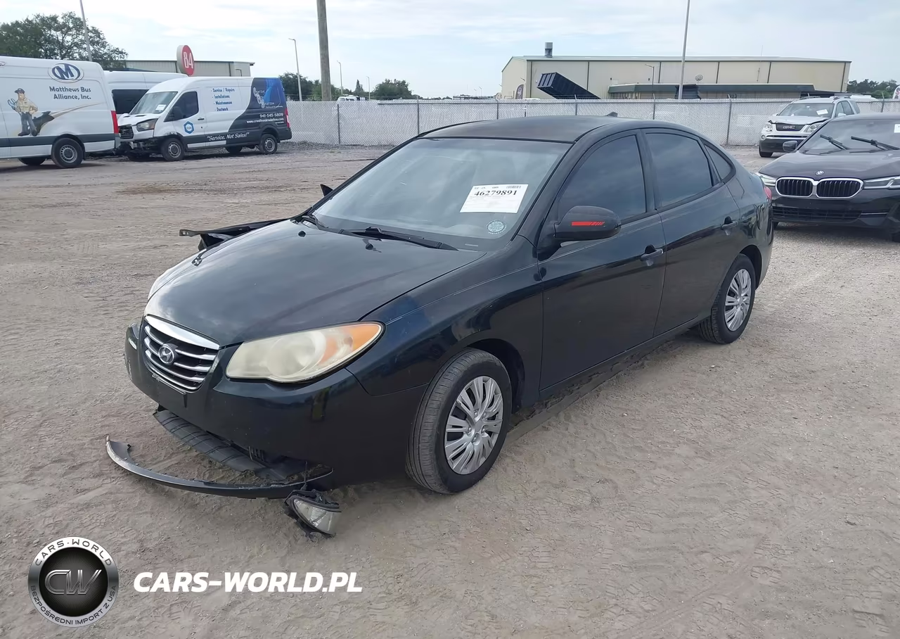 2010 Hyundai Elantra Gls VIN:KMHDU4ADXAU109568 - 2