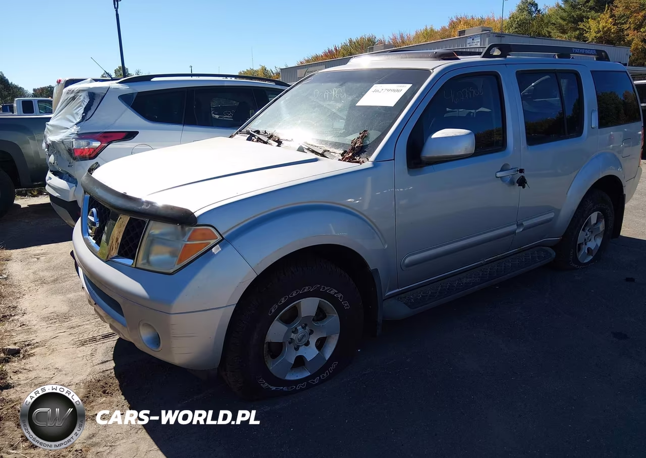 2007 Nissan Pathfinder Se VIN:5N1AR18WX7C642156 - 2