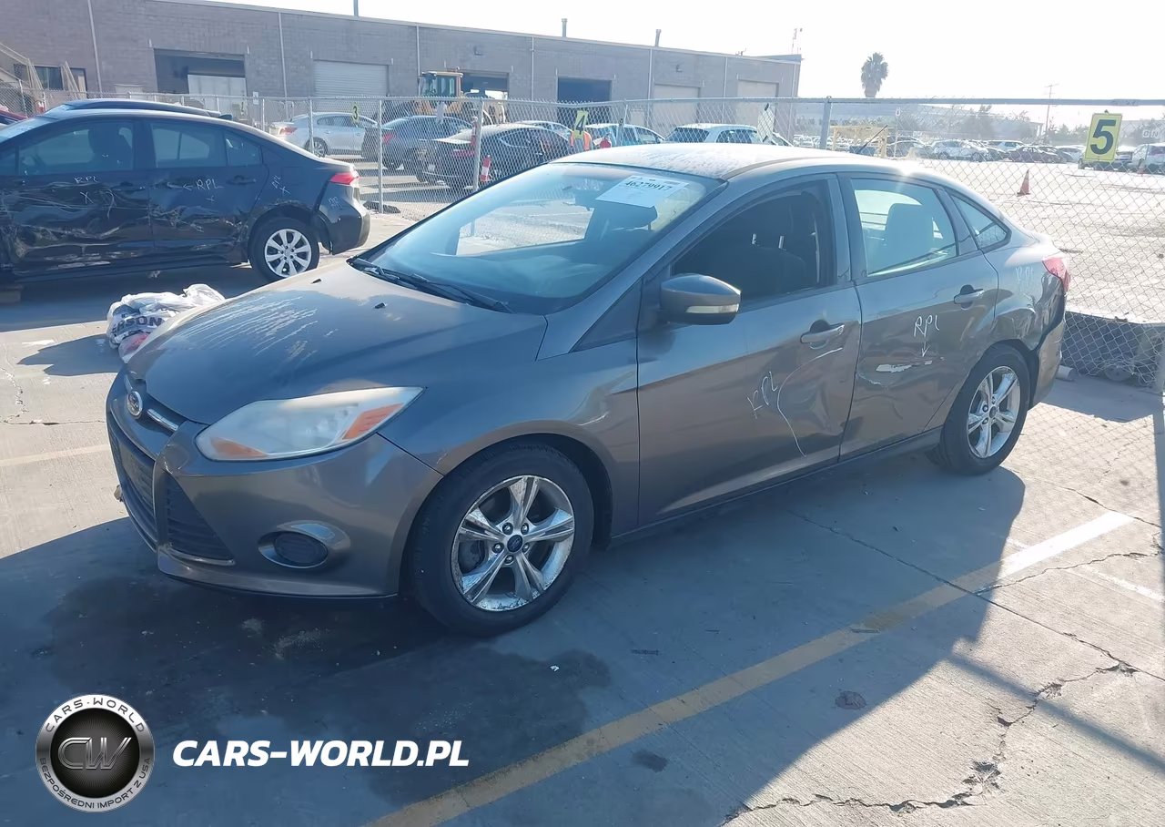 2014 Ford Focus Se VIN:1FADP3F23EL199502 - 2