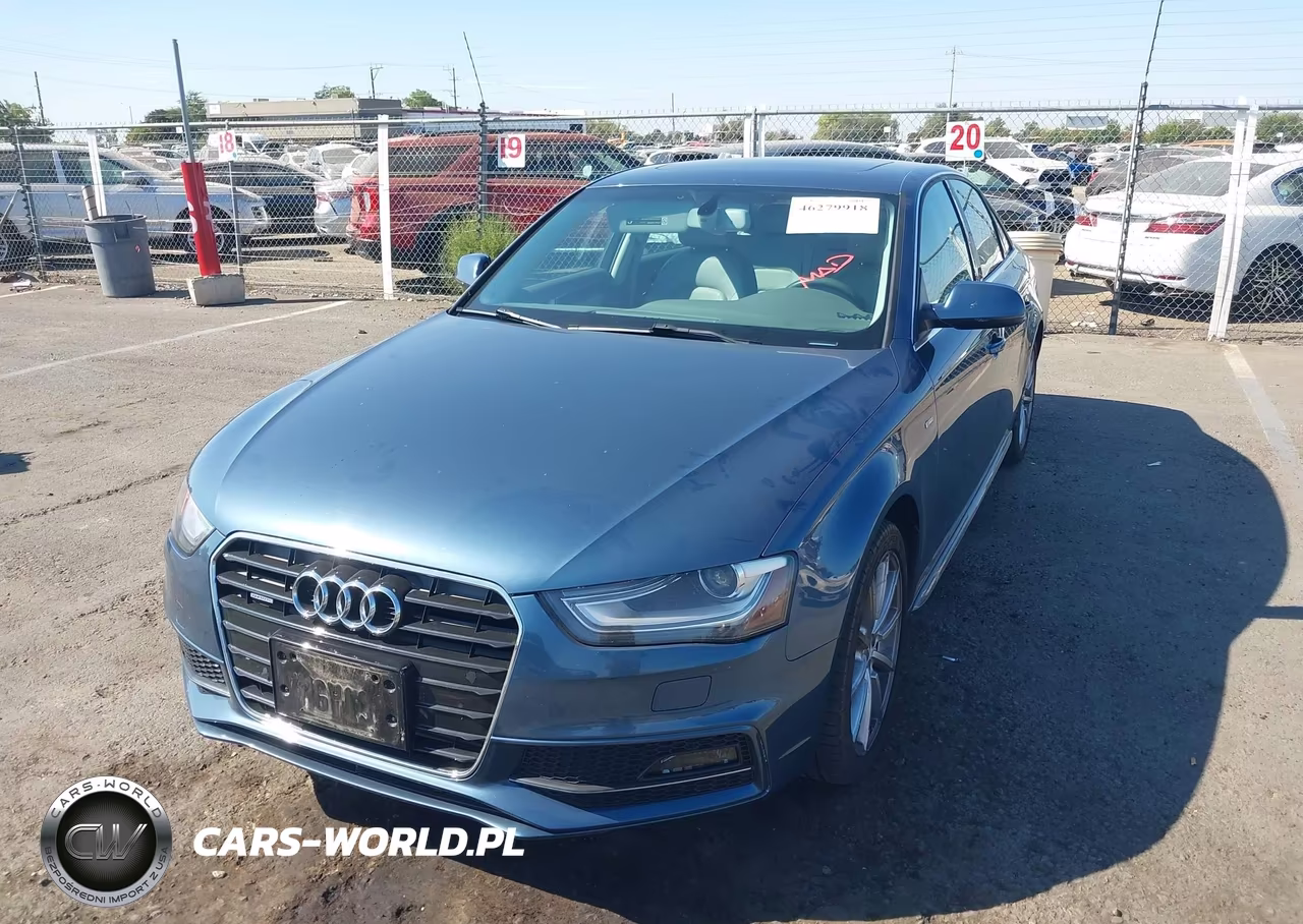 2015 Audi A4 2.0T Premium VIN:WAUFFAFL0FN040281 - 2