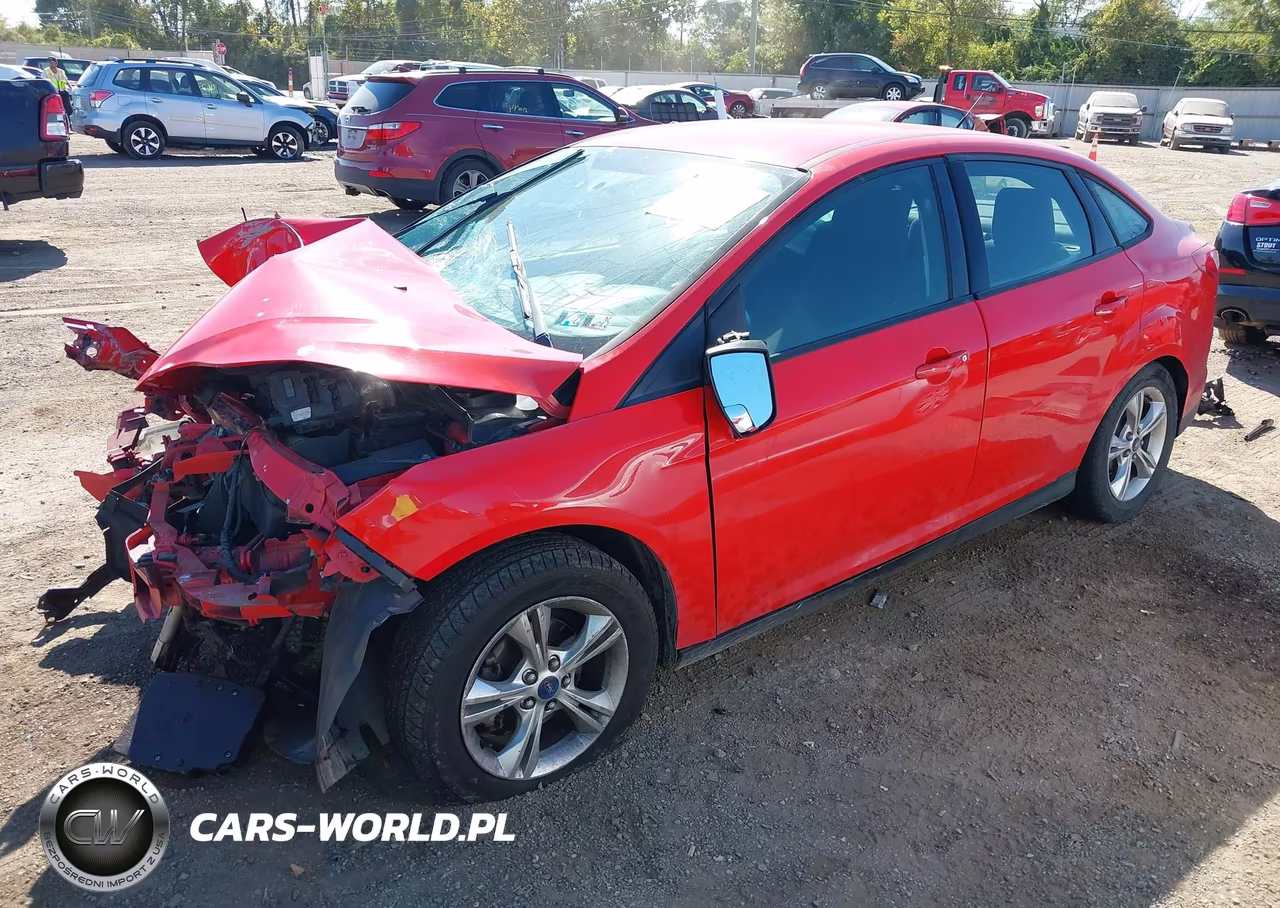 2014 Ford Focus Se VIN:1FADP3F22EL102435 - 2
