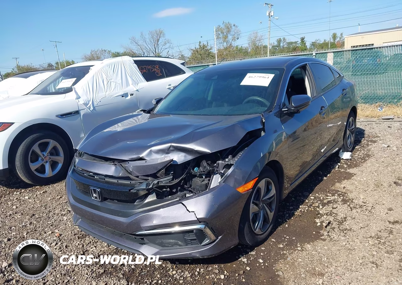 2020 Honda Civic Lx VIN:2HGFC2F60LH529801 - 12