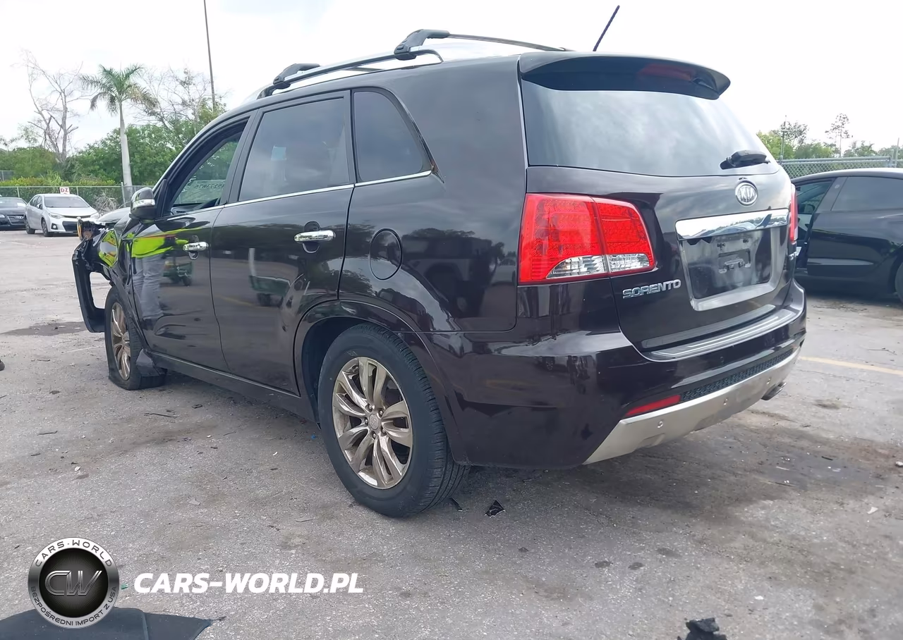 2012 Kia Sorento Sx V6 VIN:5XYKW4A24CG229620 - 3