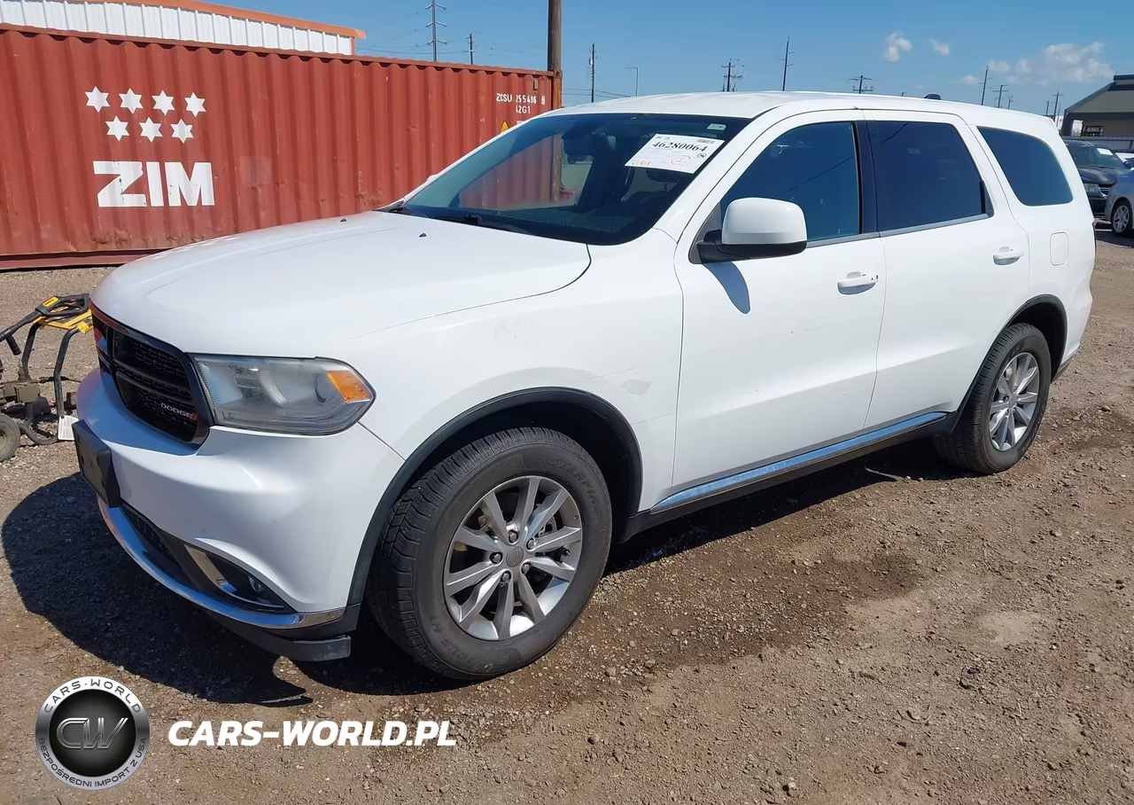 2016 Dodge Durango Special Service VIN:1C4SDJFT0GC433038 - 2