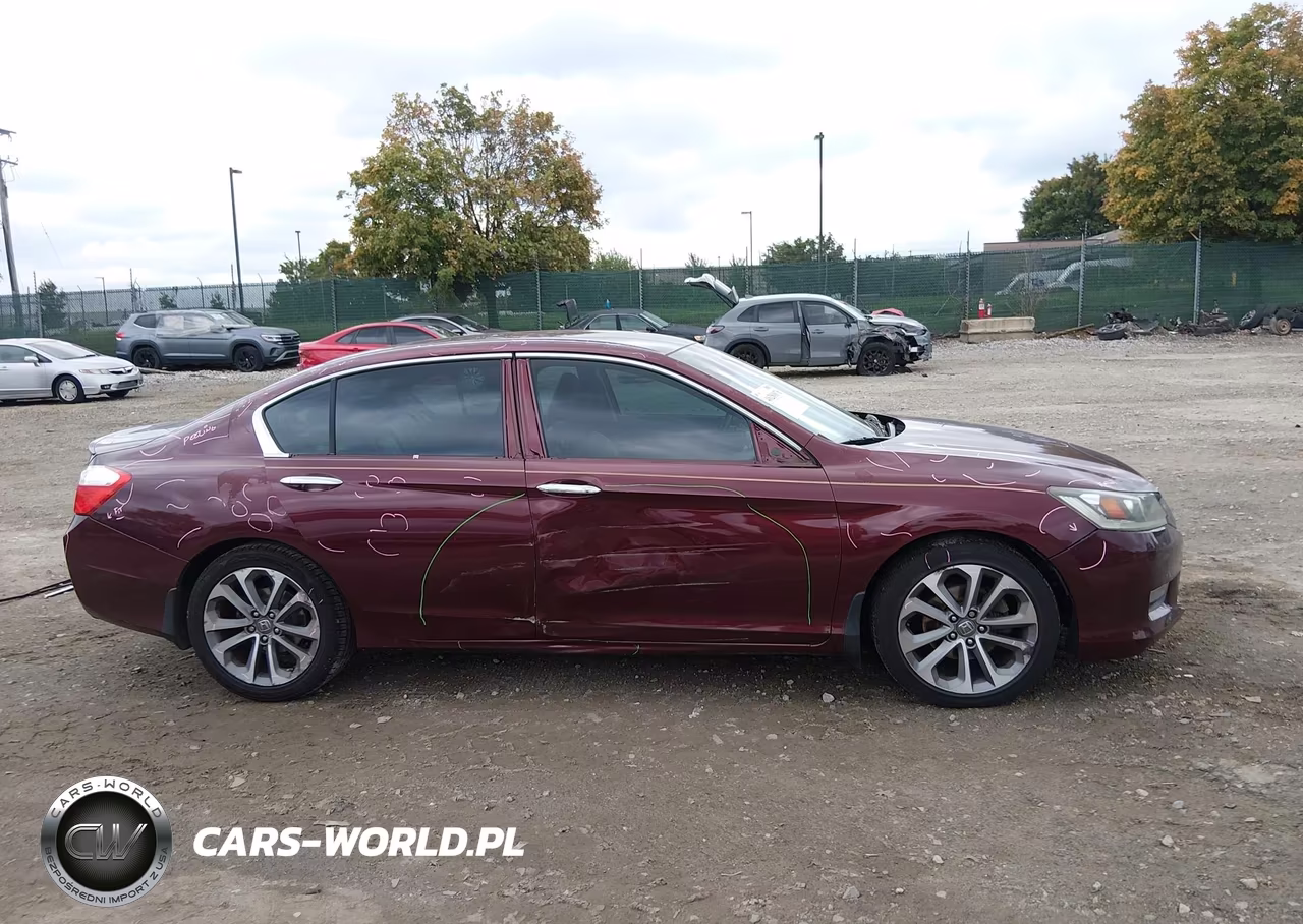 2014 Honda Accord Sport VIN:1HGCR2F58EA007170 - 13