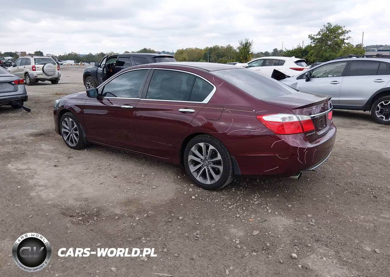 2014 Honda Accord Sport VIN:1HGCR2F58EA007170 - 3
